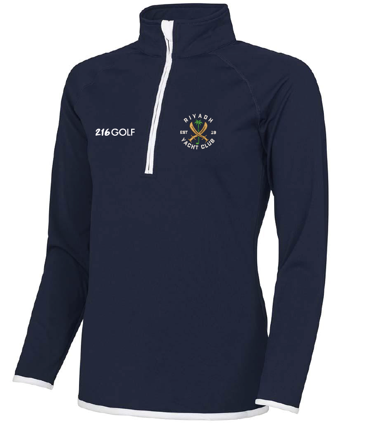 216Golf Ladies 1/2 Zip Sweat Top