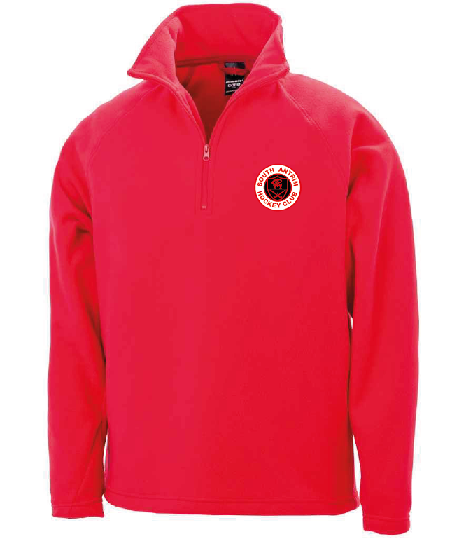 South Antrim Hockey Seniors 1/4 Zip Micro Fleece