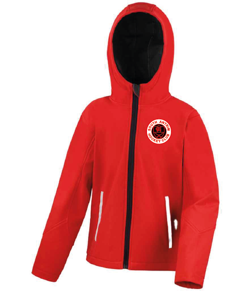 South Antrim Hockey Mini/Juniors Hooded Softshell Jacket