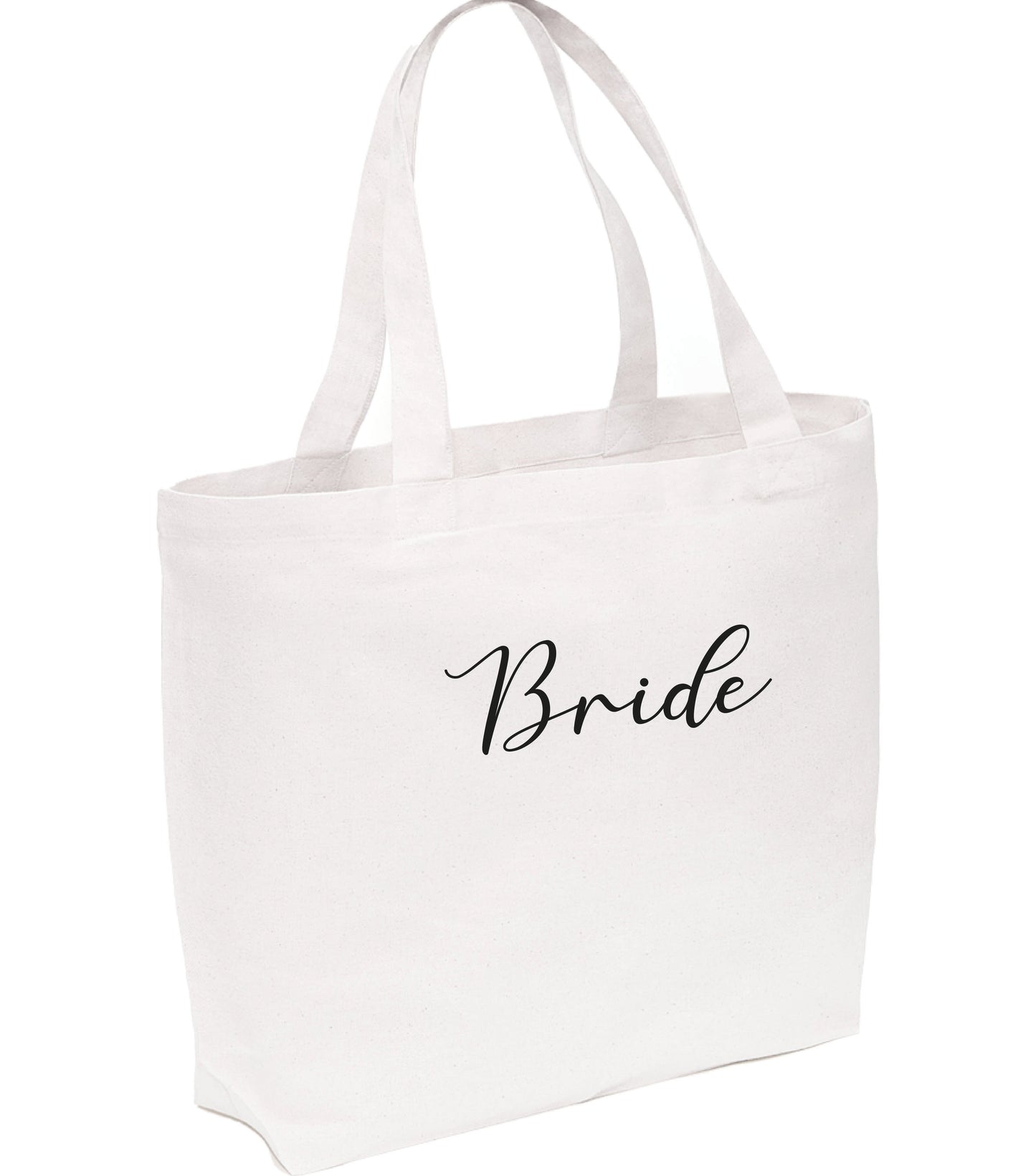 Bride Embroidered Tote Bag