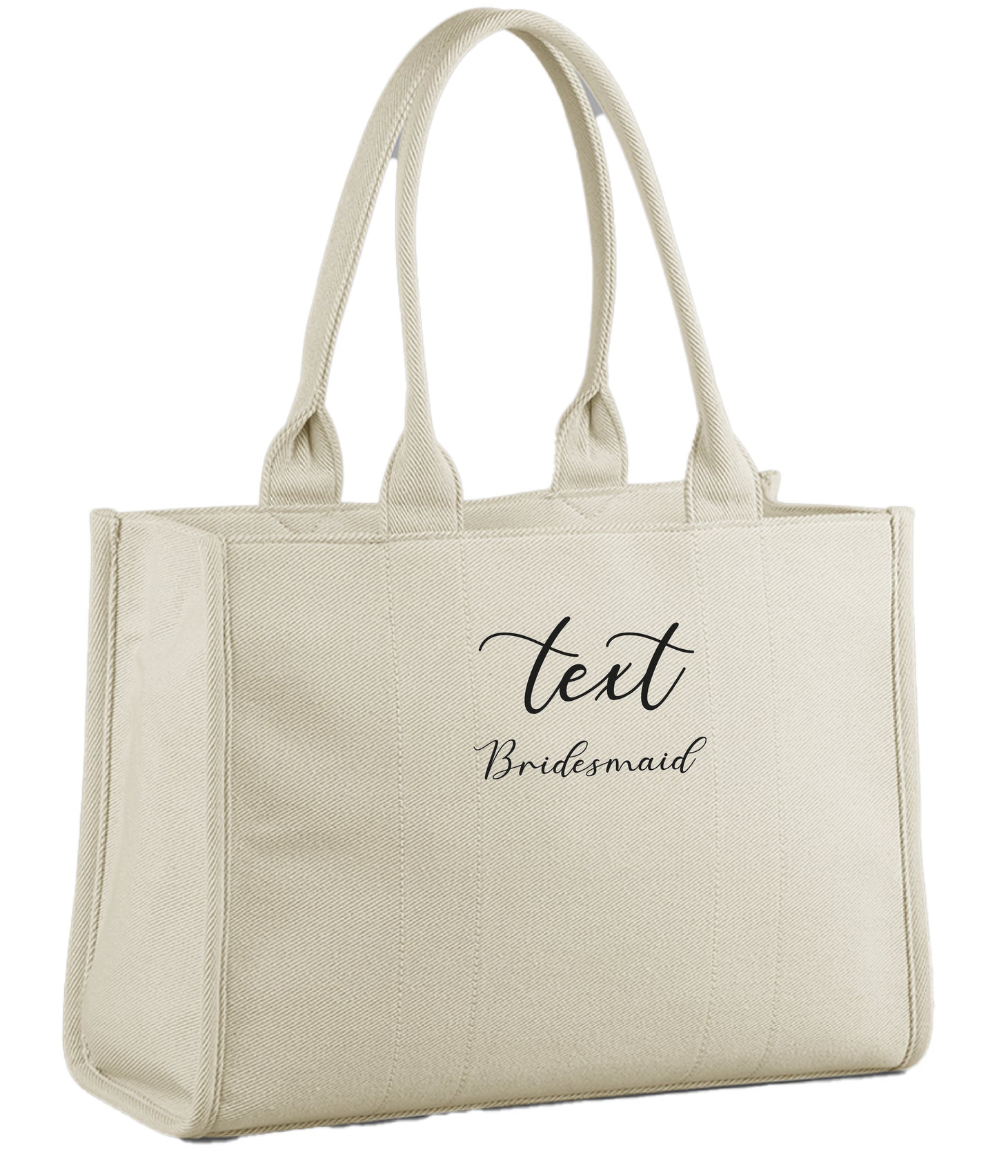 Personalised Embroidered Tote Bag