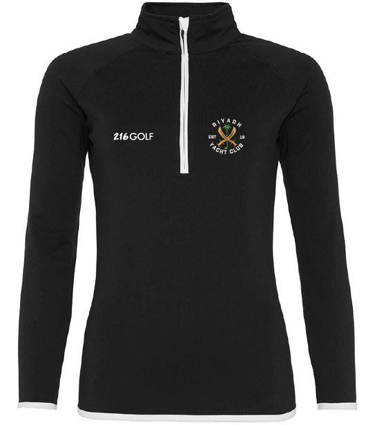 216Golf Ladies 1/2 Zip Sweat Top