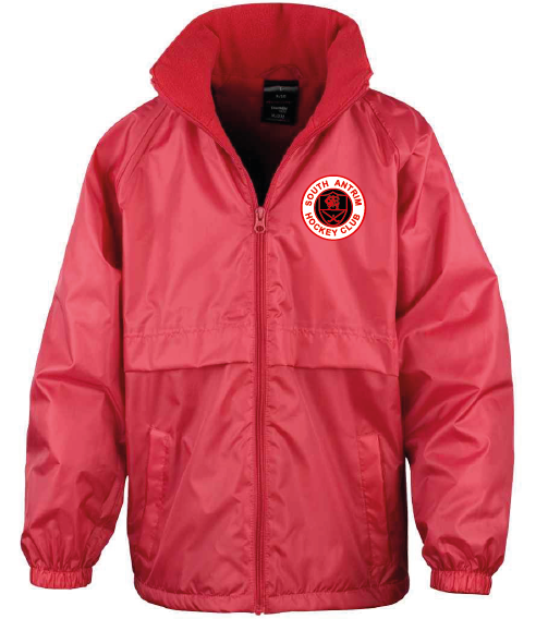 South Antrim Hockey Mini/Juniors Micro Fleece Lined Jacket