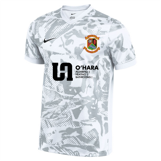 Seagoe FC Match Home Top White/Grey
