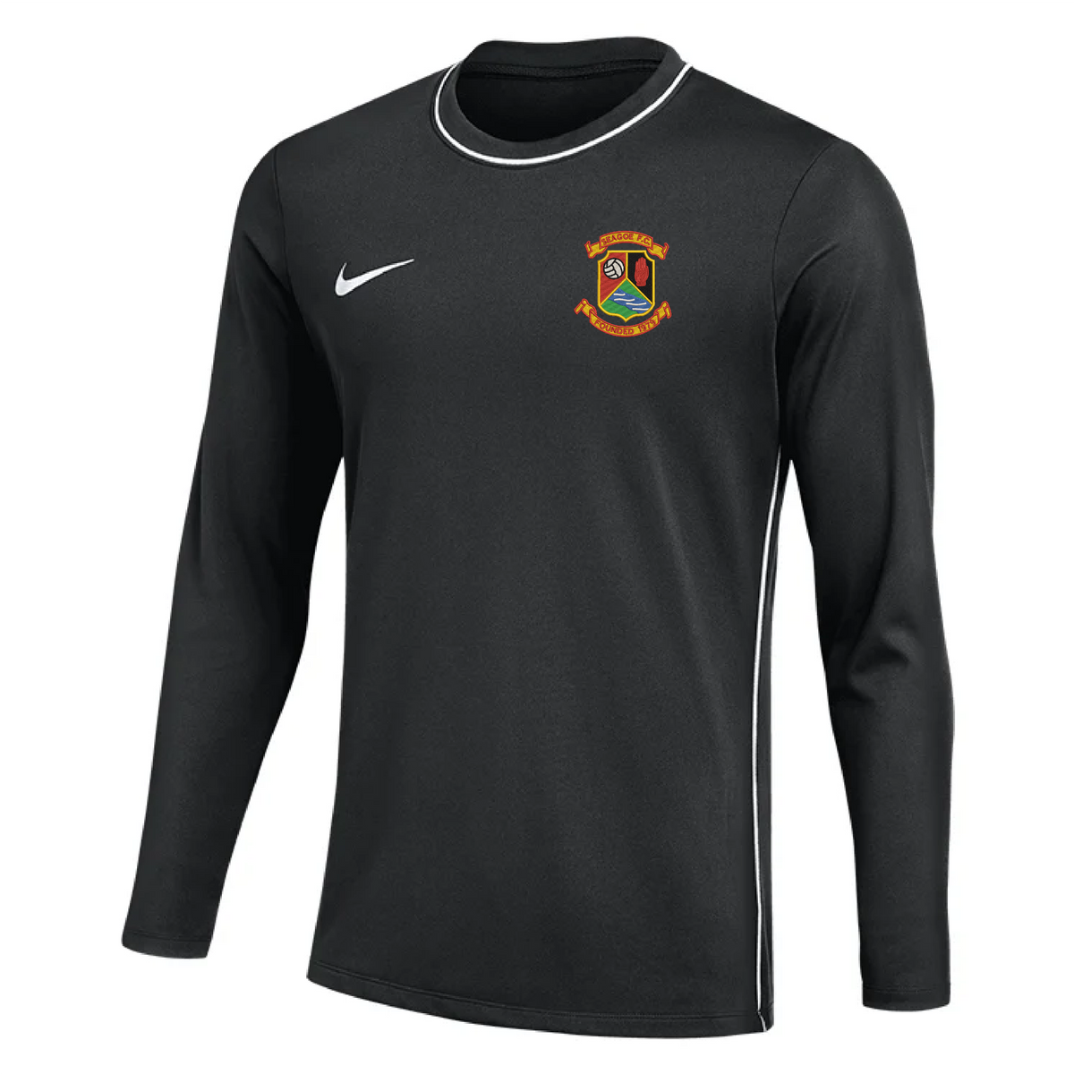 Seagoe FC Crew Training Top Adults Black