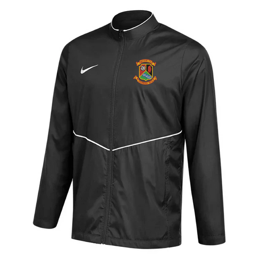 Seagoe FC Rain Jacket Adults Black