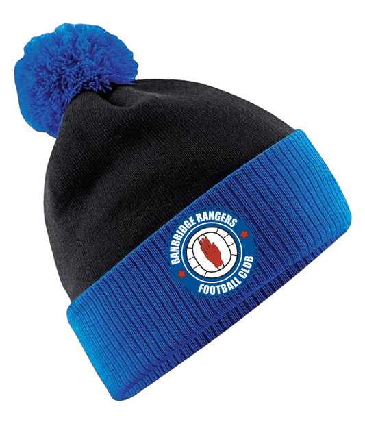 Banbridge Rangers Pom Pom Beanie
